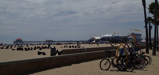 Huntington Pier VANS US Open surf comp