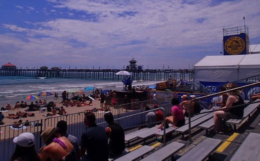 Huntington Pier VANS US Open surf comp