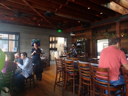 A nice winery bar in Encintas