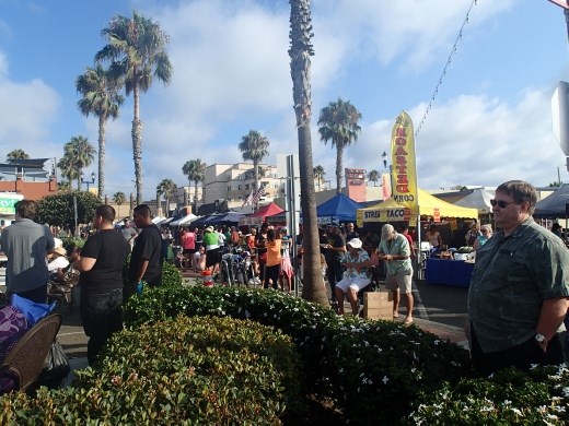Street fair in Oceanside