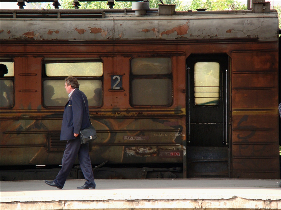 And some of the trains are really really old- An employee going to his workplace