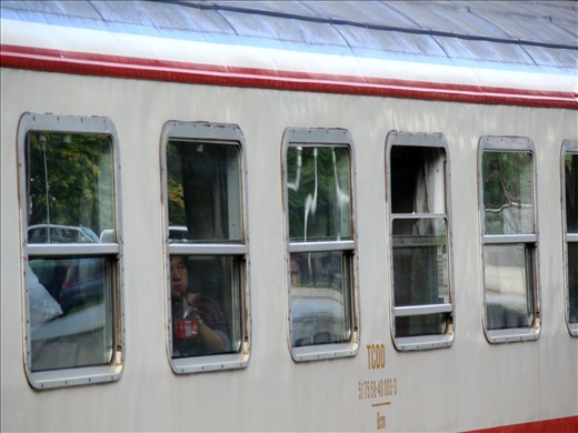 But the amazement is the reason you keep traveling-International train departing