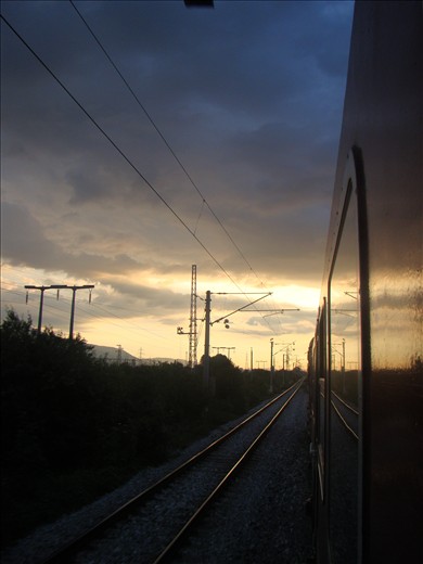 Because the beauty is right in front of you- On my way to the Train Station