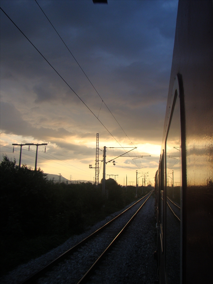 Because the beauty is right in front of you- On my way to the Train Station