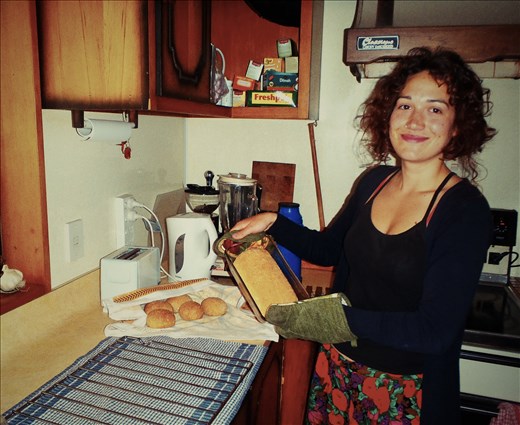 My sister Delphy, my big inspiration, the best healthy and brainy foods cook! 