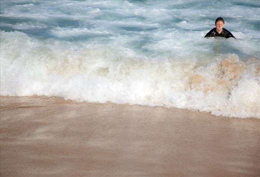 Hold your breath - Bondi Beach, Sydney, 2011