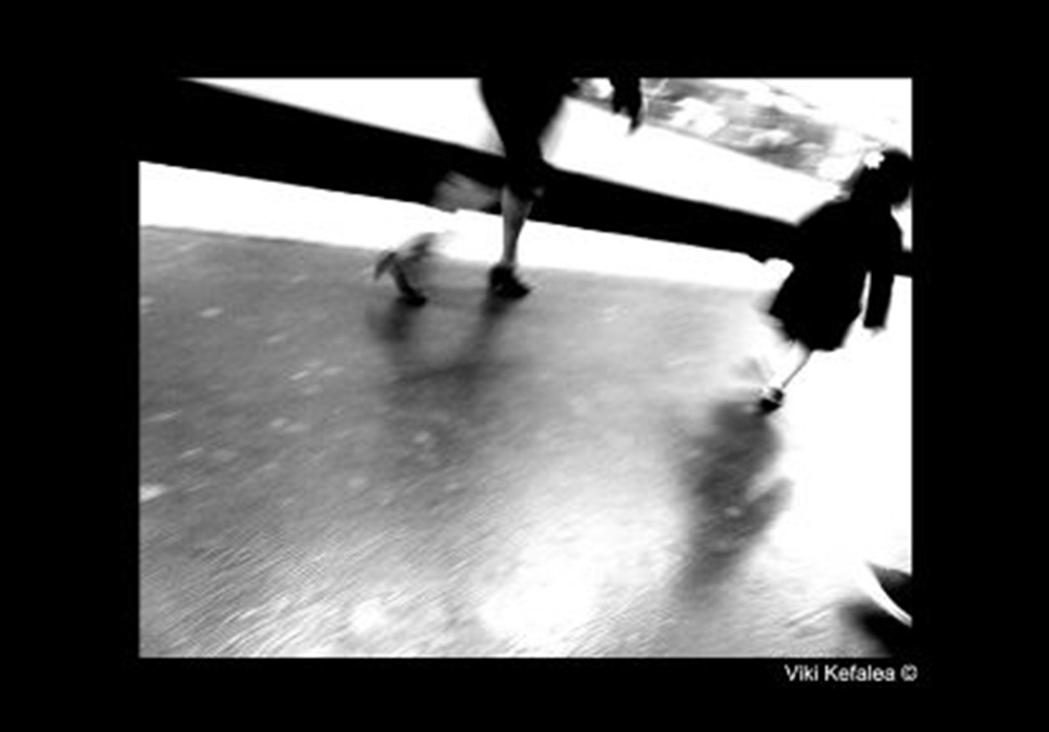 Paris - In the metro. 
