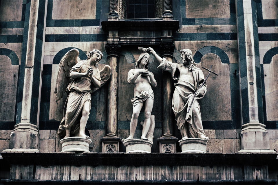 Detail from Florence cathedral