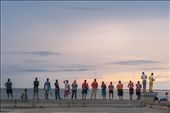Cuban fishing at sunset on the Malecon in Havana, : by vincentdemers, Views[541]
