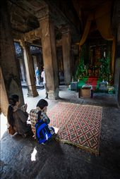 Residents pray to one of the many gods in Angkor Wat.

Angkor Wat, Cambodia.: by vinhpham, Views[314]