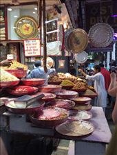 Some of the spice stores in the market: by violet, Views[613]