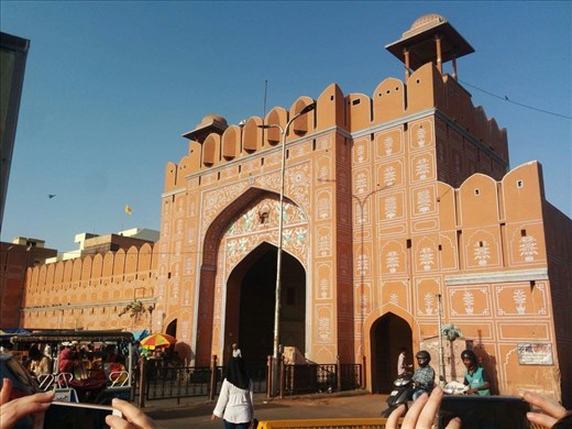 Another view of the gate