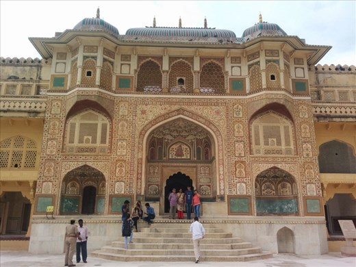 The entrance to the third section of the fort (in the second section)