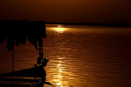 Beautiful evening view of Ayodhya, Saryu river