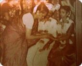 Amma with mom and dad at their wedding: by virennaidu, Views[227]
