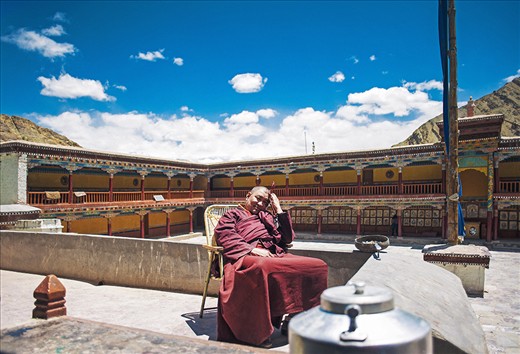 The path to eternal happiness seems to be littered with smiles.