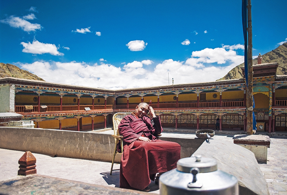 The path to eternal happiness seems to be littered with smiles.