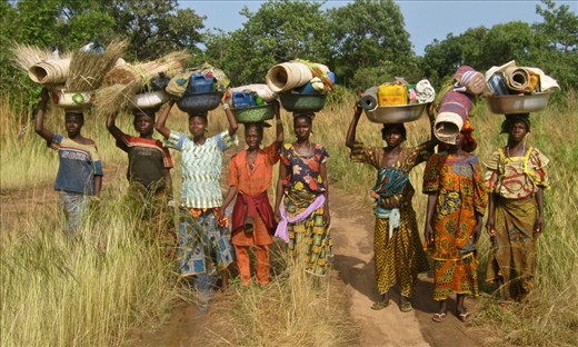 Women are the household pillar.