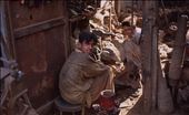 Children workers in a metal shop. Sadly but childhood is exchanged with heavy labor - priceless support for their families. My flat is on a street lined with metal shops, and every morning an adolescent kid walks the alley pulling a speaker's magnet tumbling at the end of a rope and collects the metal scraps sticking to the magnet surface.: by vlad, Views[400]