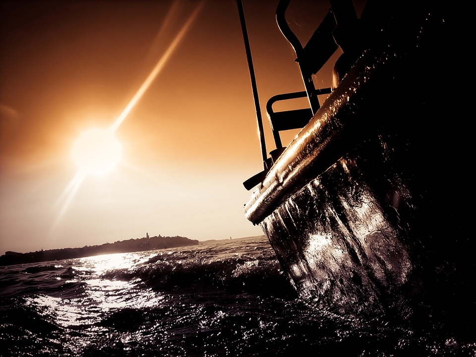 Boat cruise around the Great War Island, who located in the heart of Belgrade, Serbia.