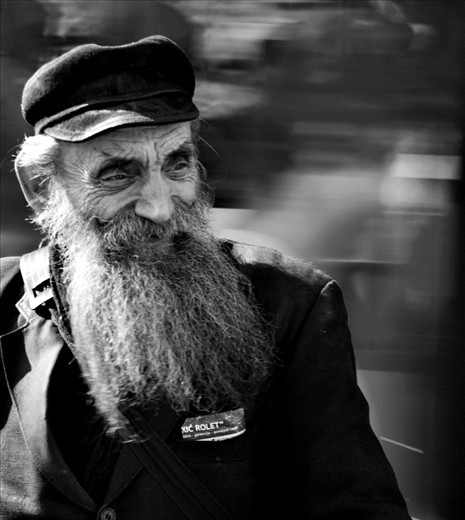Railway worker at the workplace in Belgrade, Serbia.