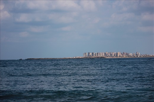 Lost city in the sea