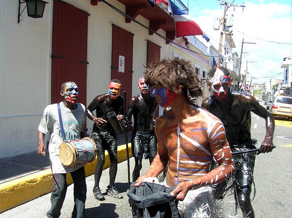 this is a photos of the canival on 27 February that day the independence R.D