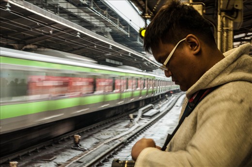 Shinjuku train station