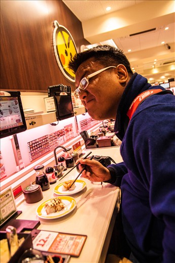 Genki Sushi in Shibuya