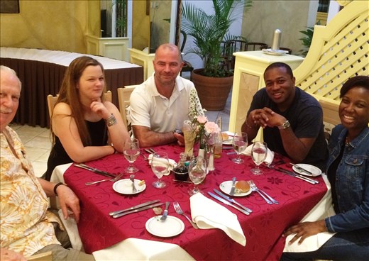 Five new friends who also got bumped in Managua