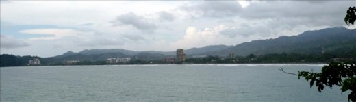 Jaco from across the bay