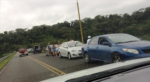 Tailgating on the Dam Road