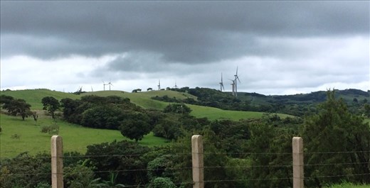 Wind generators in Guanacaste Province