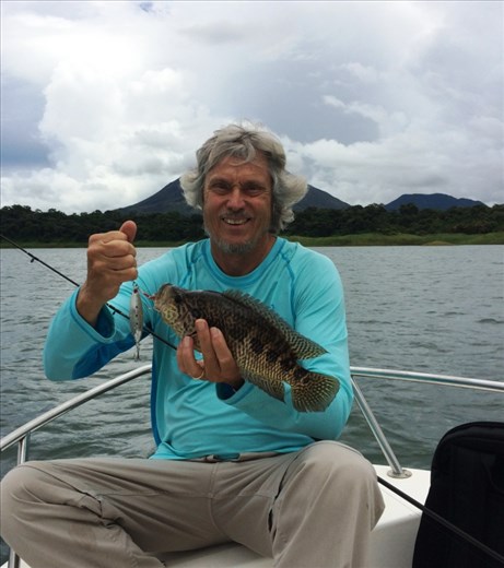 That's me with a fish!