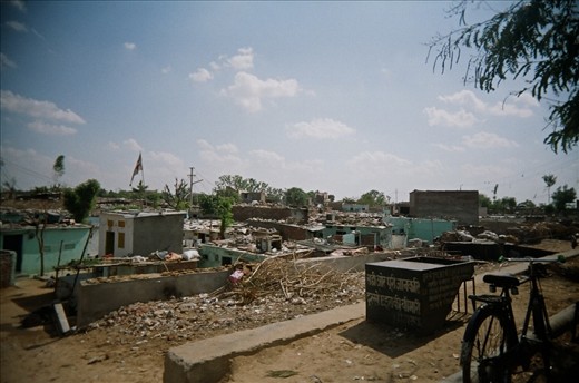 The village in Jaipur. The overview of the village, not big, not tidy but I feel cozy and worm here, I think the most beautiful scenery here is people. Thank you for gave me such unforgettable memories. 