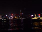 Hong Kong Island waterfront at night from Star Ferry: by wander-wonder, Views[329]