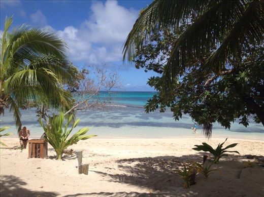 View from the bar at Blue Lagoon