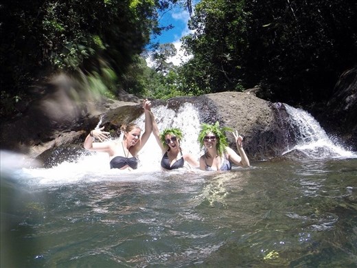 Chilling with the girls