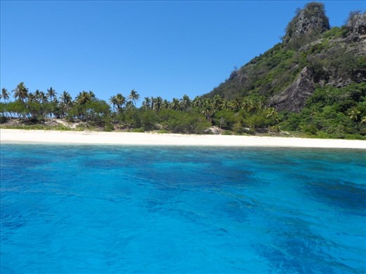 Modriki where Castaway was filmed - snorkelling here was amazing