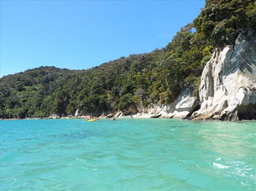 Kayaking in Tasman Sea