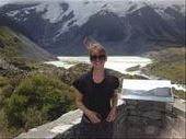 Me trying to hold onto my top at Mount Cook: by wander-wonder, Views[131]
