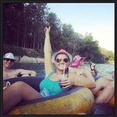 Tubing on the Nam Song, Vang Veing: by wanderandshare, Views[1260]