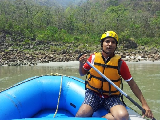 Rafting at Rishikesh # India