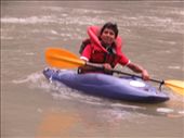 Wading through waters - Kayaking # Rishikesh India: by wandererlyf, Views[398]