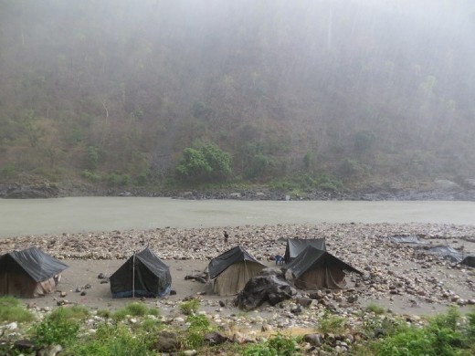 Lovely rains # Rishikesh- India