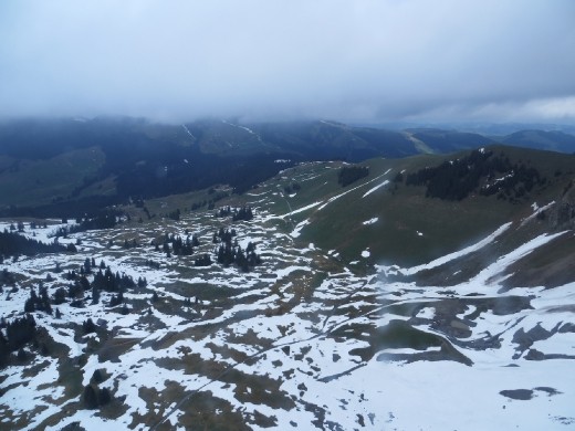 Tip of iceberg # Mount Santis Switzerland