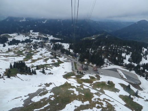 Cable car journey # Mount Santis Switzerland