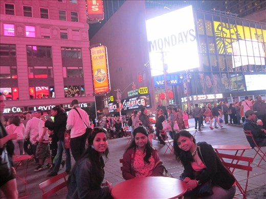 mondays at times square
