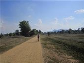The old fashioned way - by bicycle to the waterfalls in Dondet. One of the 4,000 islands in southern Laos : by wanderlustkiera, Views[664]