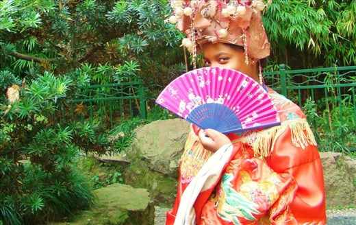 African Chinese girl!